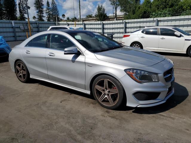 WDDSJ4EB4GN390076 - 2016 MERCEDES-BENZ CLA 250 ვერცხლისფერი ფოტო 4