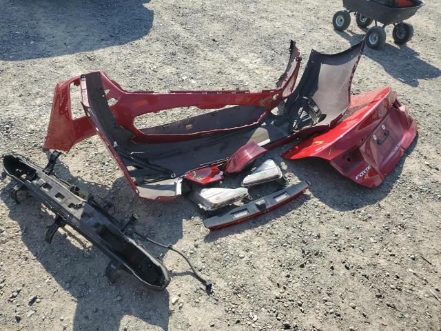 3KPF54AD5KE021389 - 2019 KIA FORTE EX RED photo 12