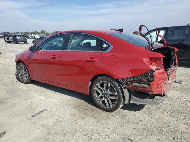 3KPF54AD5KE021389 - 2019 KIA FORTE EX RED photo 2
