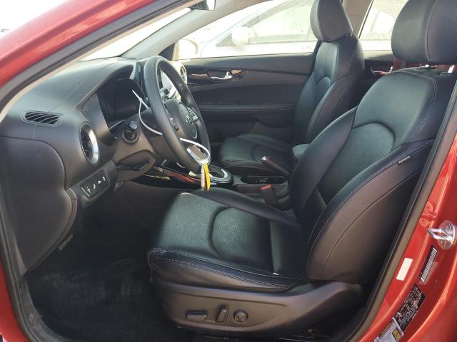 3KPF54AD5KE021389 - 2019 KIA FORTE EX RED photo 7