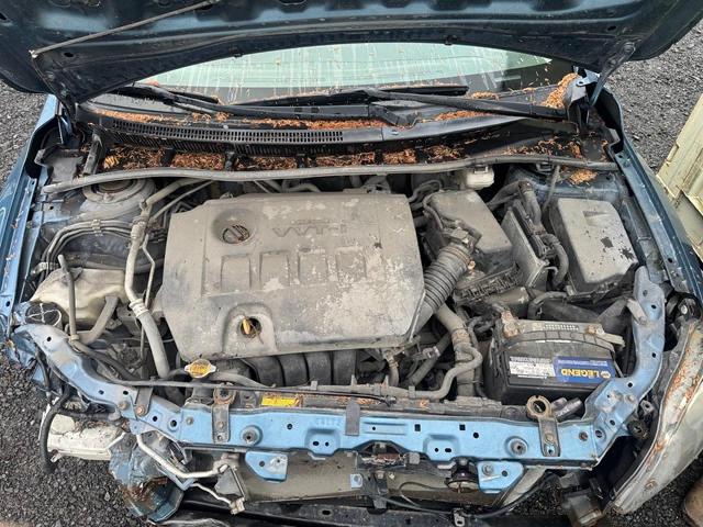 5YFBU4EEXDP148953 - 2013 TOYOTA COROLLA BASE Bleu photo 10