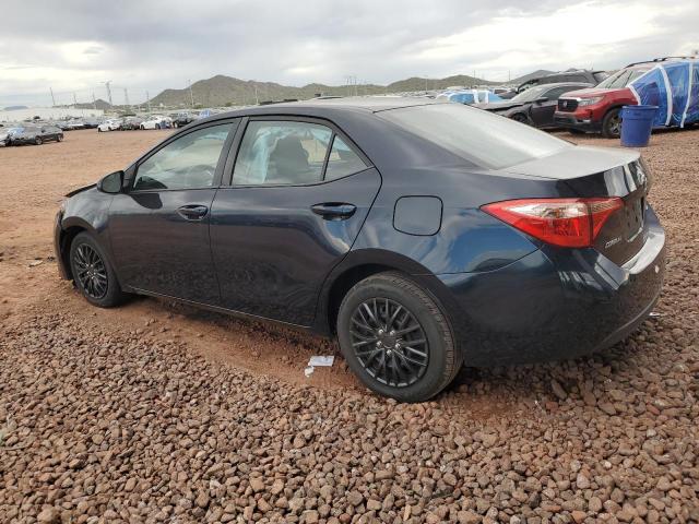 2T1BURHE0JC972707 - 2018 TOYOTA COROLLA L BLUE photo 2