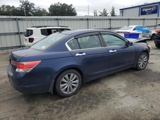 1HGCP3F84BA016675 - 2011 HONDA ACCORD EXL Blau Foto 3