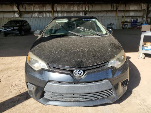 2T1BURHE1EC016951 - 2014 TOYOTA COROLLA L BLACK photo 5