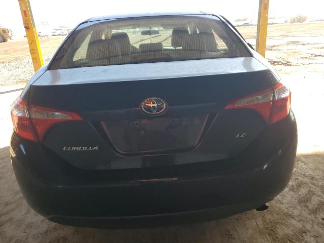 2T1BURHE1EC016951 - 2014 TOYOTA COROLLA L BLACK photo 6