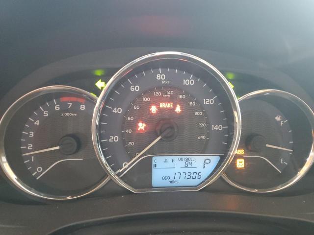 2T1BURHE1EC016951 - 2014 TOYOTA COROLLA L BLACK photo 9