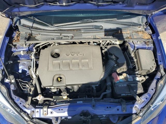 2T1BURHEXHC924576 - 2017 TOYOTA COROLLA L BLUE photo 11