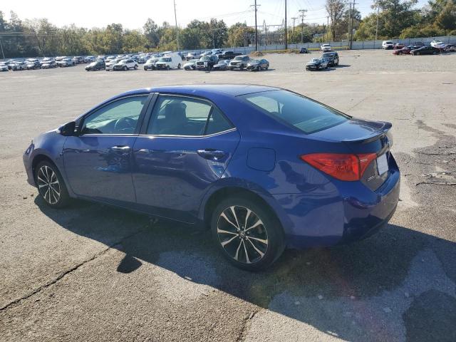 2T1BURHEXHC924576 - 2017 TOYOTA COROLLA L BLUE photo 2