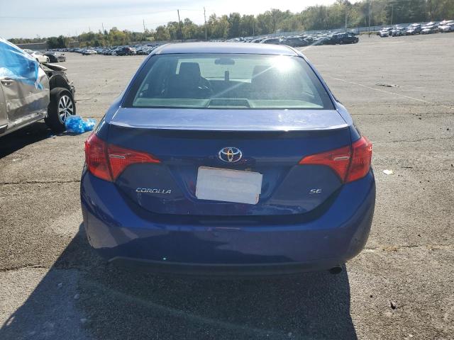 2T1BURHEXHC924576 - 2017 TOYOTA COROLLA L BLUE photo 6
