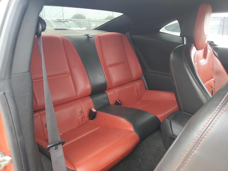 2G1FC1E35C9126187 - 2012 CHEVROLET CAMARO LT ORANGE photo 10