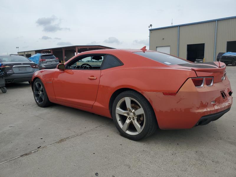 2G1FC1E35C9126187 - 2012 CHEVROLET CAMARO LT ORANGE photo 2