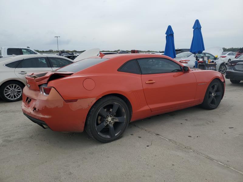 2G1FC1E35C9126187 - 2012 CHEVROLET CAMARO LT ORANGE photo 3