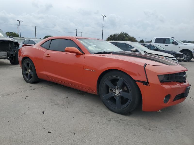 2G1FC1E35C9126187 - 2012 CHEVROLET CAMARO LT ORANGE photo 4