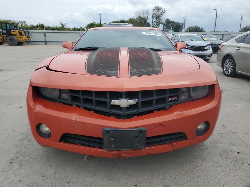 2G1FC1E35C9126187 - 2012 CHEVROLET CAMARO LT ORANGE photo 5