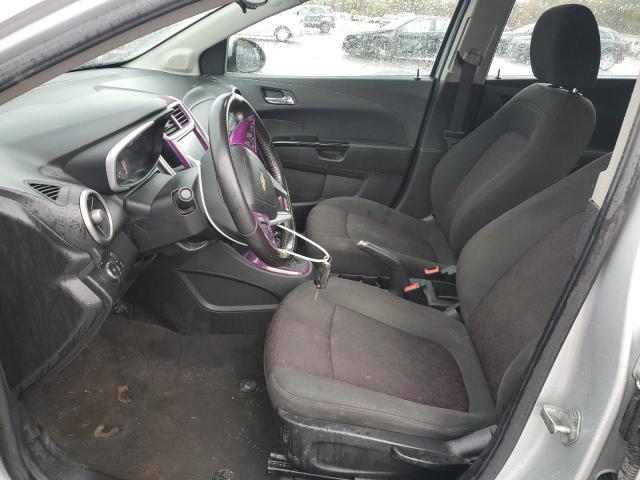 1G1JC6SB5H4101030 - 2017 CHEVROLET SONIC LT SILVER photo 7