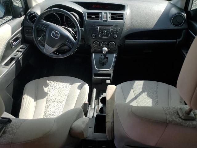 JM1CW2CL4C0112334 - 2012 MAZDA 5 WHITE photo 8