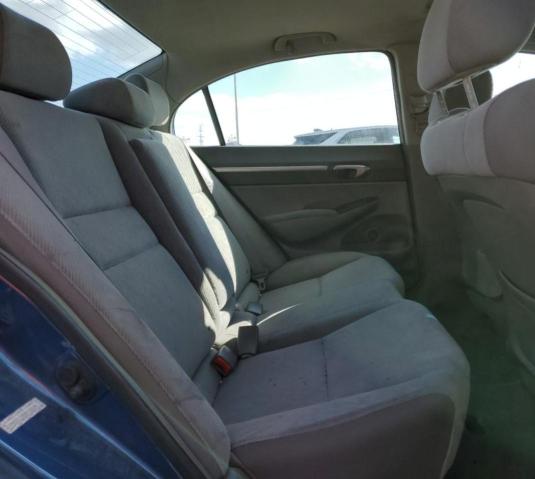 2HGFA1F82AH508656 - 2010 HONDA CIVIC EX BLUE photo 10