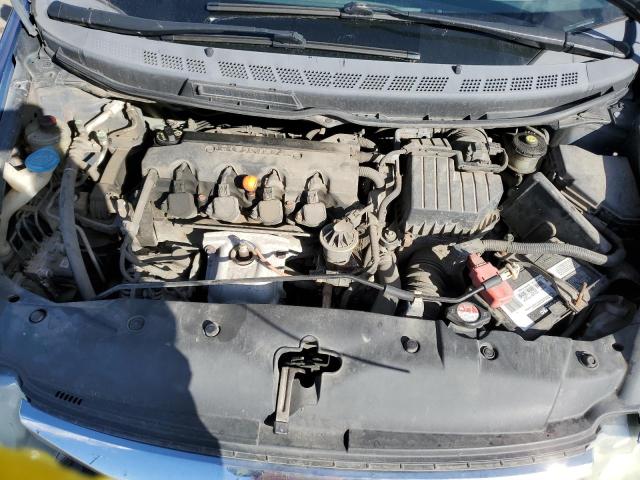 2HGFA1F82AH508656 - 2010 HONDA CIVIC EX BLUE photo 11