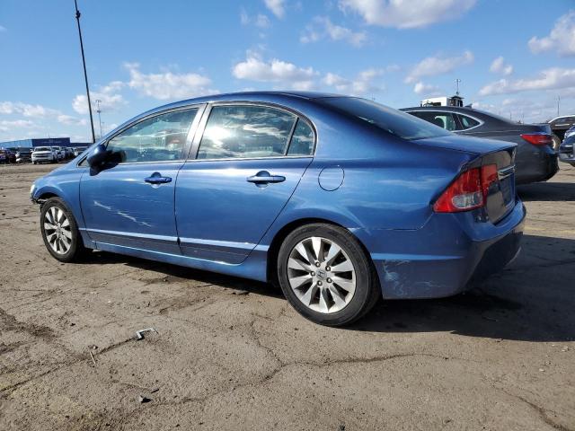 2HGFA1F82AH508656 - 2010 HONDA CIVIC EX BLUE photo 2