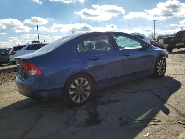2HGFA1F82AH508656 - 2010 HONDA CIVIC EX BLUE photo 3