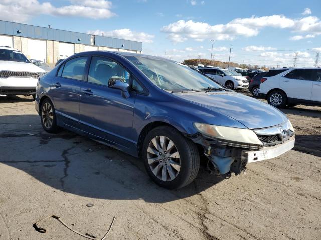 2HGFA1F82AH508656 - 2010 HONDA CIVIC EX BLUE photo 4