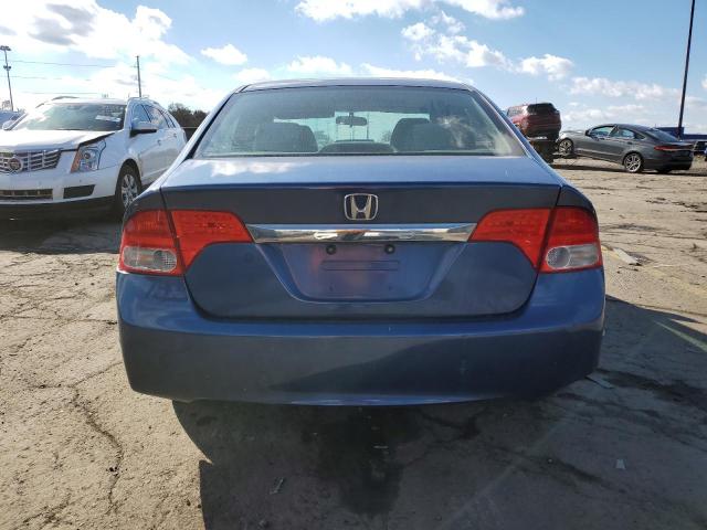 2HGFA1F82AH508656 - 2010 HONDA CIVIC EX BLUE photo 6