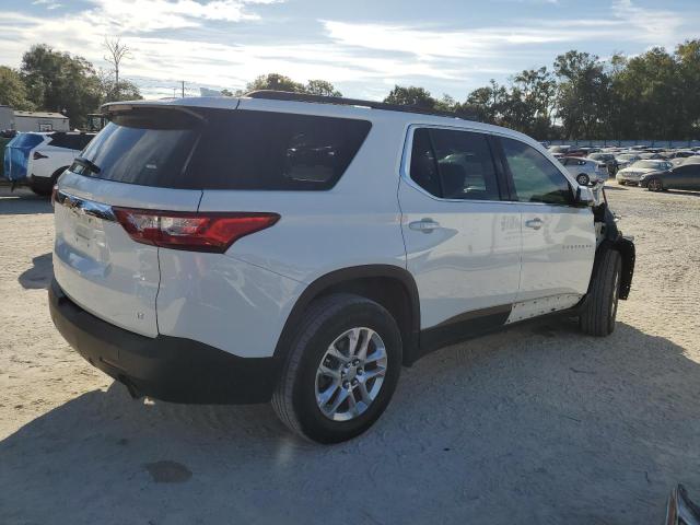 1GNERGKW8KJ319186 - 2019 CHEVROLET TRAVERSE LT Blanc photo 3