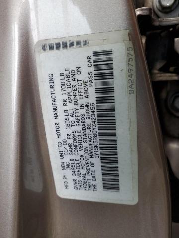 1Y1SK5280YZ423456 - 2000 CHEVROLET GEO PRIZM BASE GRAY photo 13