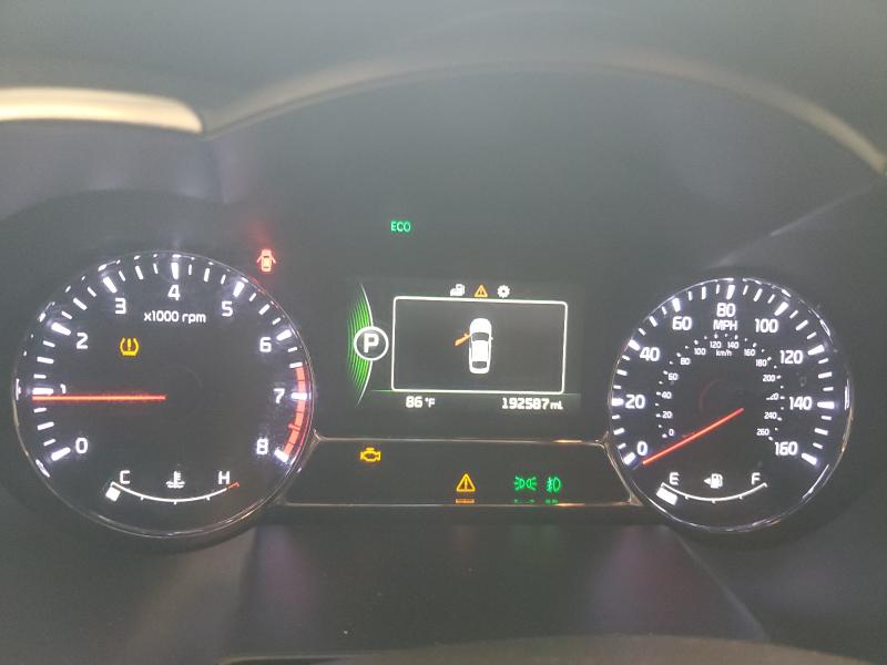 5XXGR4A63EG285037 - 2014 KIA OPTIMA SX GRAY photo 9