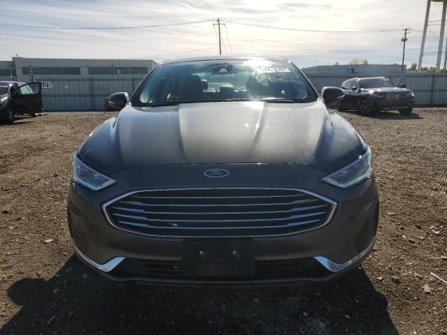 3FA6P0CD2KR267640 - 2019 FORD FUSION SEL Сұр фото 5