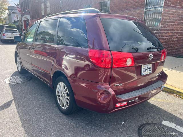 5TDBK23CX9S025194 - 2009 TOYOTA SIENNA LE RED photo 3