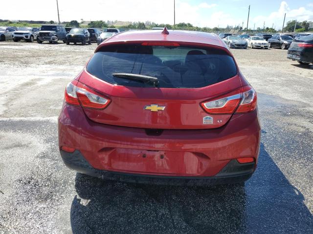 3G1BE6SM7JS536105 - 2018 CHEVROLET CRUZE LT წითელი ფოტო 6