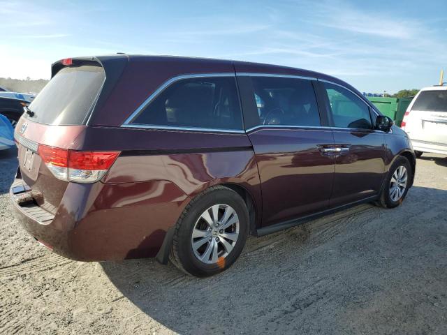 5FNRL5H64HB012668 - 2017 HONDA ODYSSEY EXL ბურგუნდია ფოტო 3