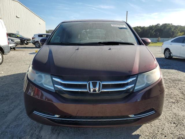 5FNRL5H64HB012668 - 2017 HONDA ODYSSEY EXL ბურგუნდია ფოტო 5
