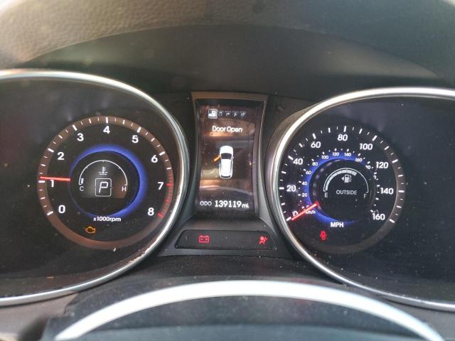 5XYZU3LBXDG010495 - 2013 HYUNDAI SANTA FE S فضي صورة 9