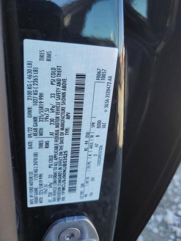 1FMCU9J90NUB53525 - 2022 FORD ESCAPE TITANIUM BLACK photo 13