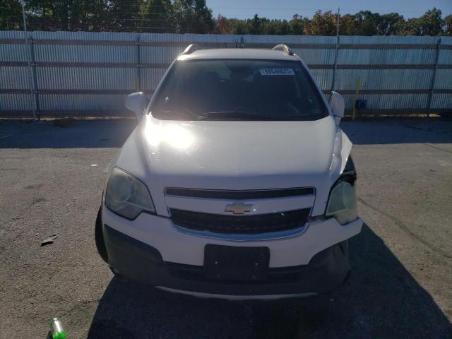 3GNAL2EKXES528427 - 2014 CHEVROLET CAPTIVA LS WHITE photo 5