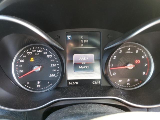 55SWF4KB0HU185385 - 2017 MERCEDES-BENZ C 300 4MATIC BLACK photo 9