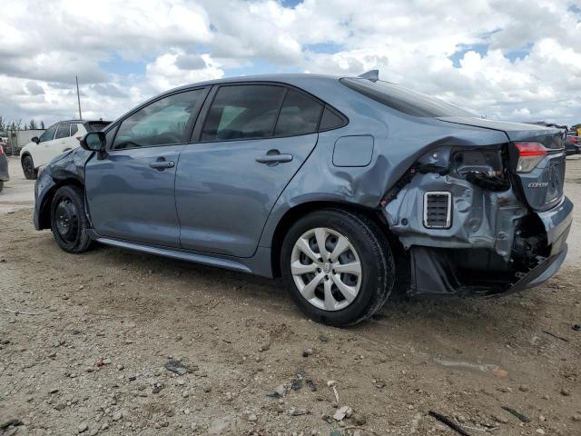 JTDEPMAE0N3010360 - 2022 TOYOTA COROLLA LE BLUE photo 2