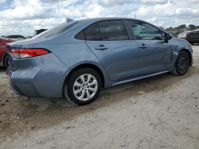 JTDEPMAE0N3010360 - 2022 TOYOTA COROLLA LE BLUE photo 3