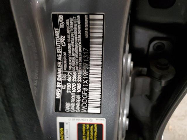 WDDGF81X19F271317 - 2009 MERCEDES-BENZ C 300 4MATIC SILVER photo 12