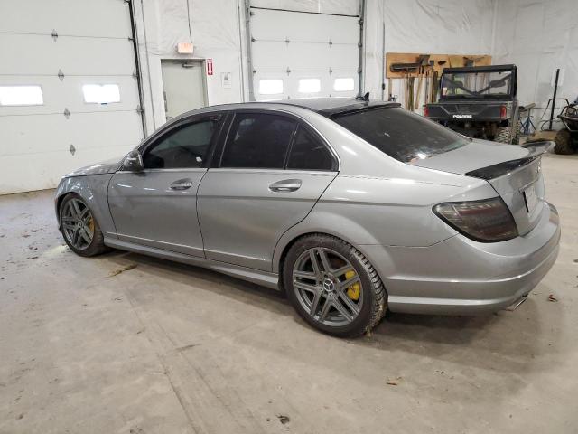 WDDGF81X19F271317 - 2009 MERCEDES-BENZ C 300 4MATIC SILVER photo 2