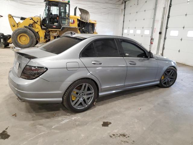 WDDGF81X19F271317 - 2009 MERCEDES-BENZ C 300 4MATIC SILVER photo 3
