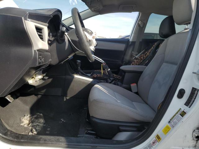 5YFBURHE7GP455638 - 2016 TOYOTA COROLLA L WHITE photo 7