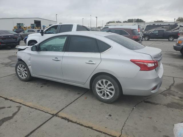 3N1AB7AP2JL627941 - 2018 NISSAN SENTRA S SILVER photo 2