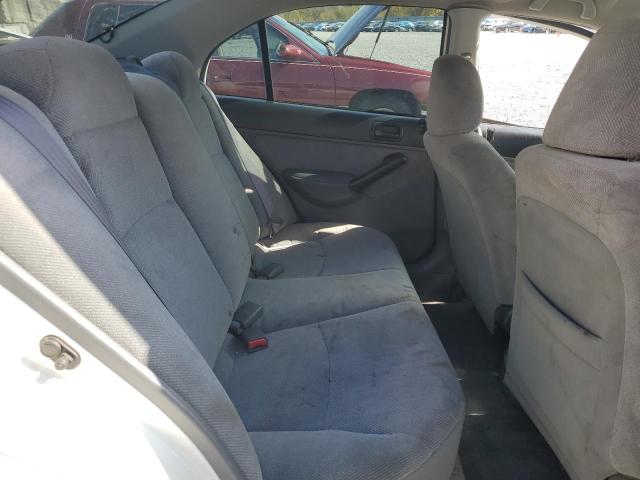 1HGES16541L045386 - 2001 HONDA CIVIC LX WHITE photo 10