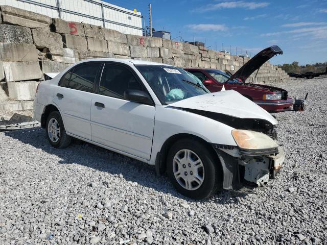 1HGES16541L045386 - 2001 HONDA CIVIC LX WHITE photo 4