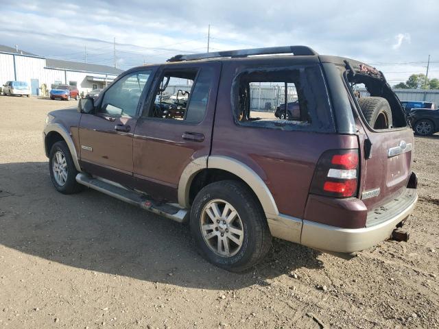 1FMEU74E96UA48487 - 2006 FORD EXPLORER EDDIE BAUER 勃艮第红 照片 2