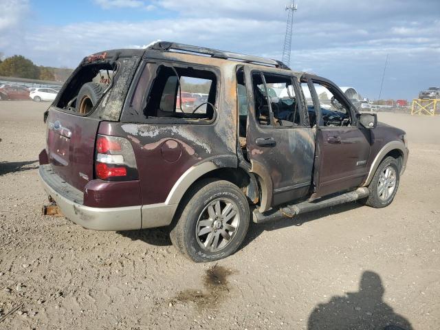 1FMEU74E96UA48487 - 2006 FORD EXPLORER EDDIE BAUER 勃艮第红 照片 3