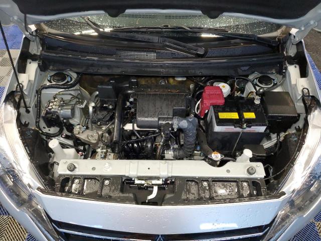 ML32AUHJ8RH028057 - 2024 MITSUBISHI MIRAGE ES SILVER photo 11